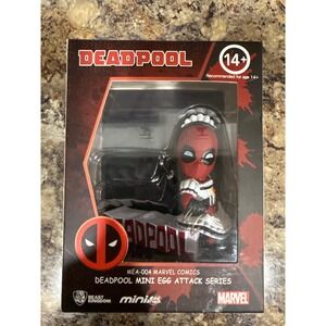 Beast Kingdom Marvel Comics Deadpool Mini Egg Attack Series Figure Maid Outfit